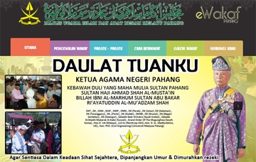 Pahang, Malaysia, Luncurkan e-Wakaf