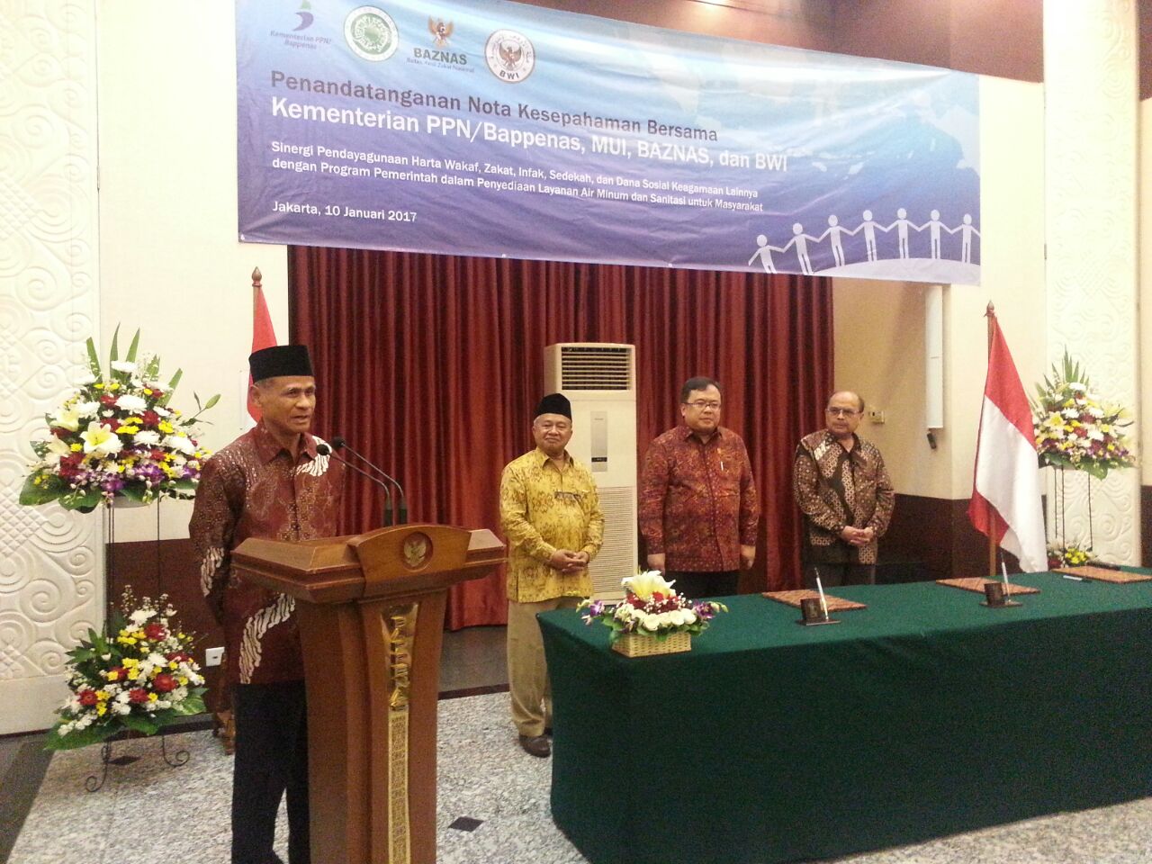Ketua BWI: Air Bersih dan Sanitasi Tanggung Jawab Kita Semua Ketua BWI: Air Bersih dan Sanitasi Tanggung Jawab Kita Semua