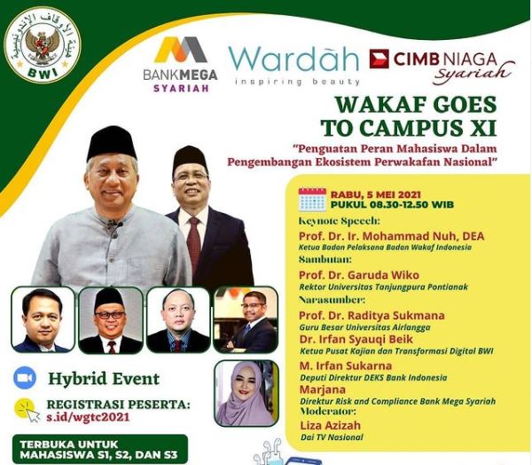 Materi Wakaf Goes TO Campus Virtual 2021  - WGTC 2021 - Materi Wakaf Goes TO Campus Virtual 2021