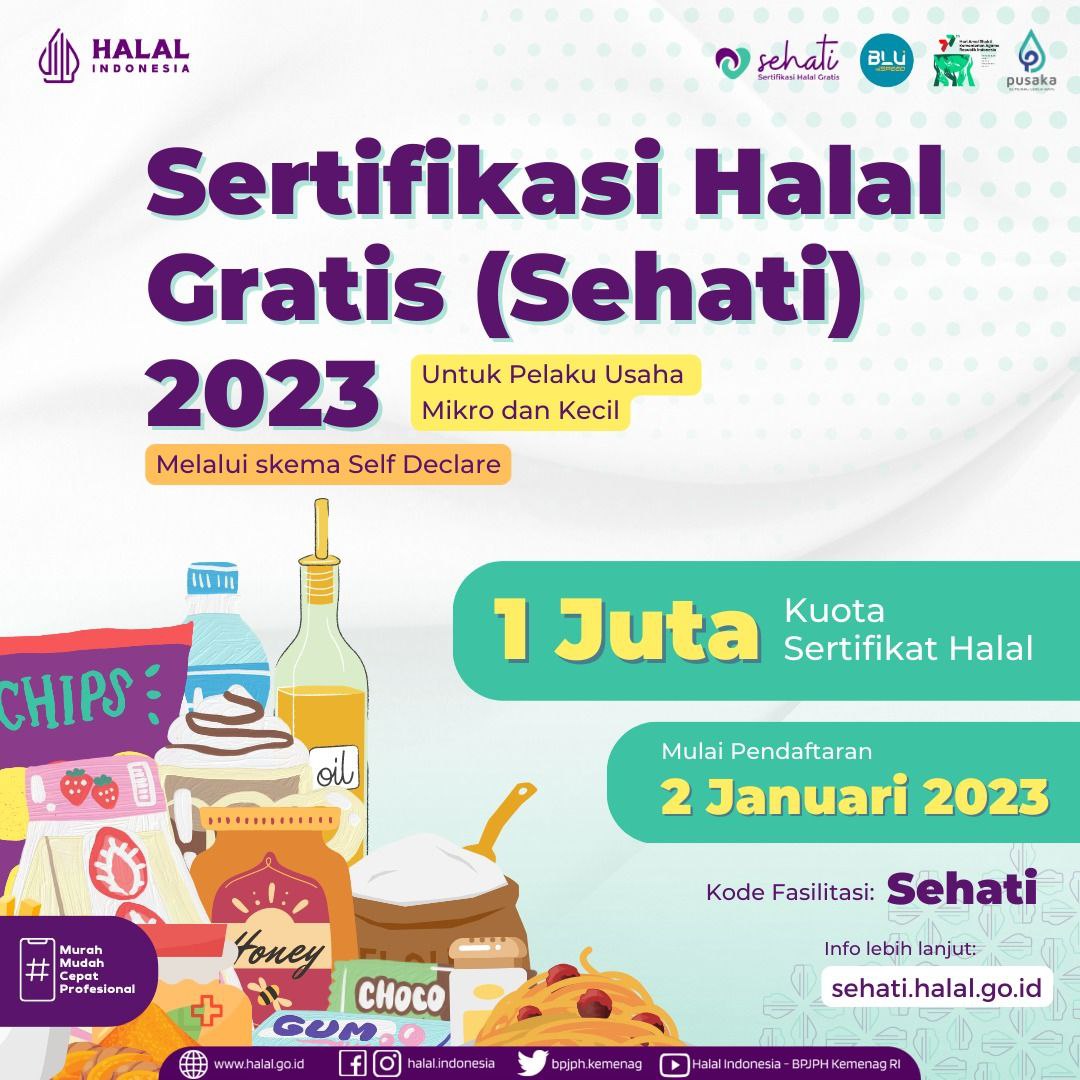- Sertifikasi Halal 2023 01 - Pentingnya Sertifikasi Halal Bagi UMKM Berbasis Wakaf