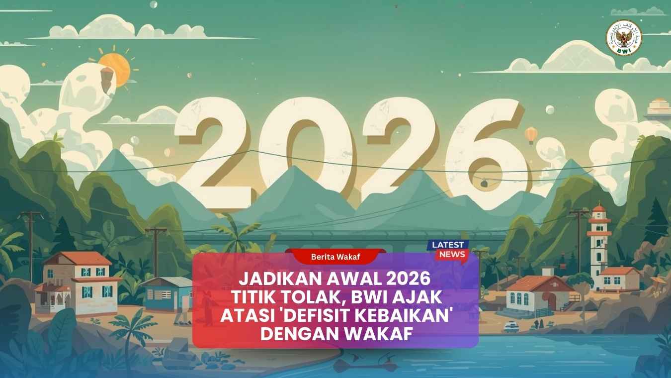 Jadikan Awal 2026 Titik Tolak, BWI Ajak Atasi 'Defisit Kebaikan' dengan Wakaf