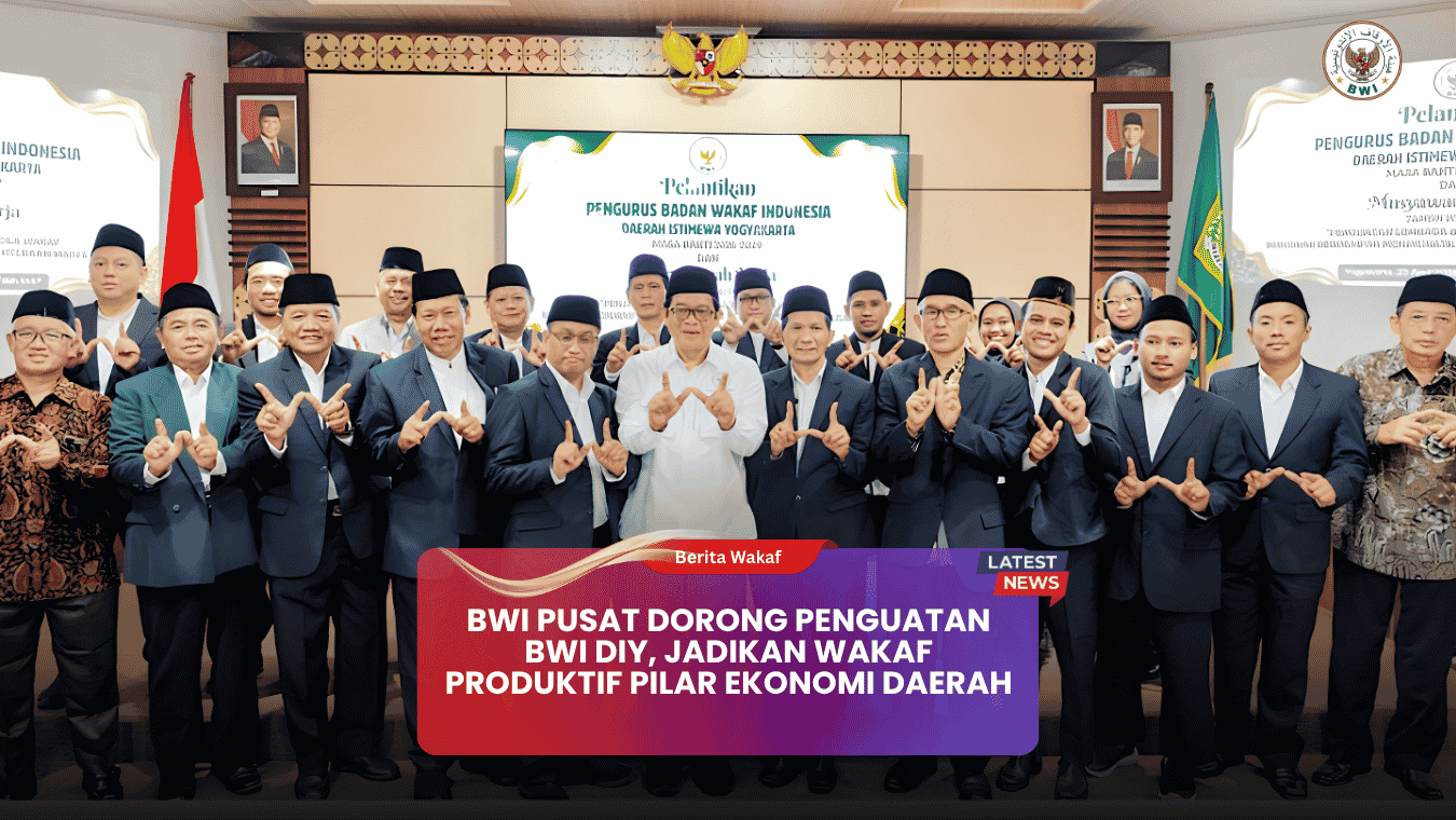 BWI Pusat Dorong Penguatan BWI DIY, Jadikan Wakaf Produktif Pilar Ekonomi Daerah