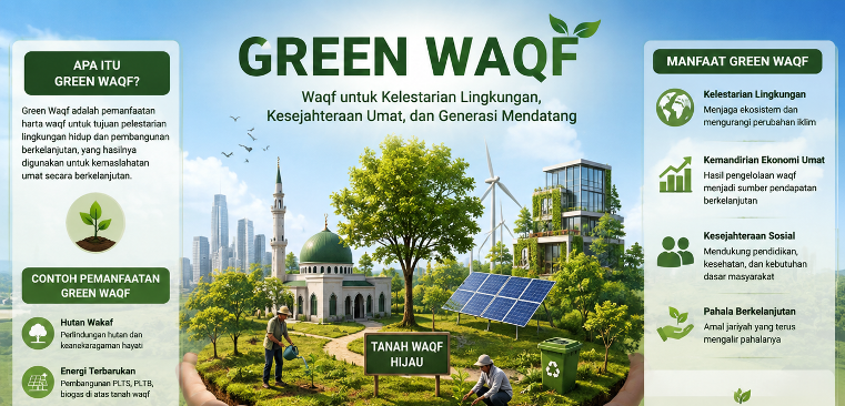 wakaf hijau / green waqf