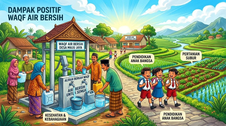 Manfaat Wakaf Air Bersih