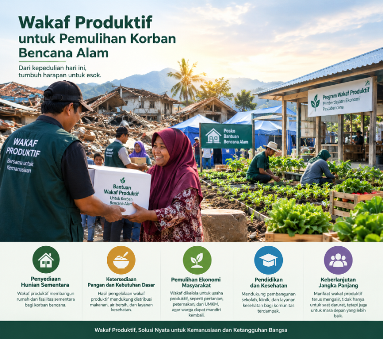 Wakaf Sebagai Instrumen Pemulihanan Korban Bencana Alam
